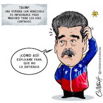 VENEZUELA: TRUMP AMENAZA AHORA POR TIERRA, MIENTRAS MADURO… ¿ESTARÁ BUSCANDO DONDE EXILIARSE?