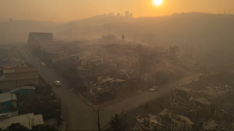 TRÁGICO MEGAINCENDIO EN CHILE