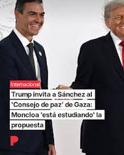 TRUMP A LA BUSQUEDA DE UN CONSEJO PARA "GOBERNAR" DE GAZA