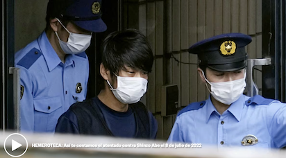 CADENA PERPETUA PARA EL ASESINO DEL EXPRIMER MINISTRO JAPONES