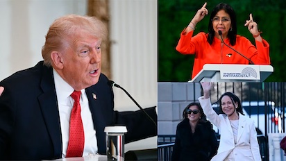 VENEZUELA: A TRUMP LE GUSTA CORINA Y DELCY, NO SE LE ESCAPA NINGUN DATO