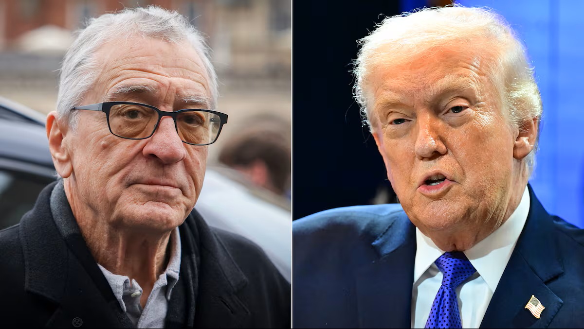 CRUCE DE ACUSACIONES ENTRE TRUMP Y DE NIRO