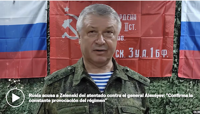 UCRANIA: CONVERSACIONES DE PAZ: YO TE BOMBARDEO Y TU ATENTAS EN MOSCÚ