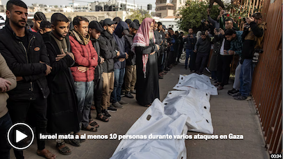 ISRAEL Y PALESTINA: SIGUE EL HORROR… PERO YA NO ES PRIMERA PÁGINA