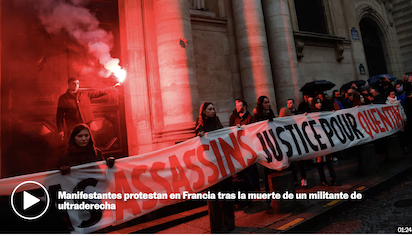FRANCIA: LA VIOLENCIA CADA VEZ SE RADICALIZA MAS