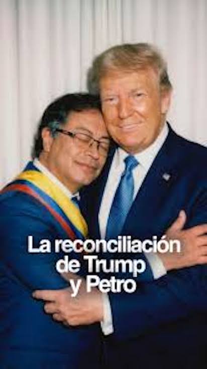TRUMP Y PETRO… AMIGOS PARA SIEMPRE…