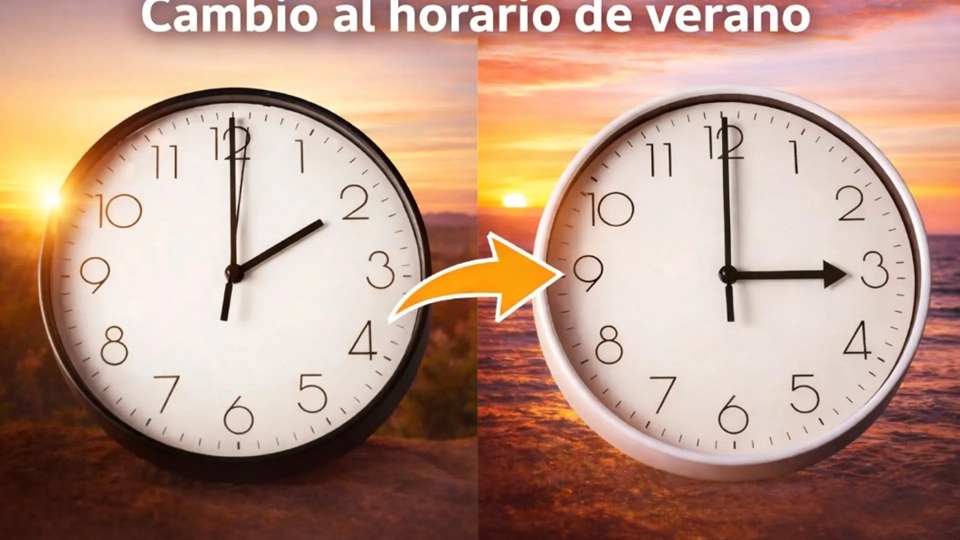 Y ESTE DOMINGO, CAMBIO DE HORA. ¡NO LO OLVIDEN!