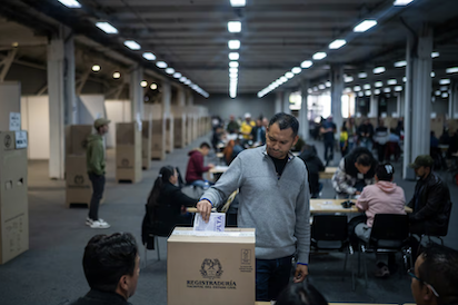 TODO ESTÁ A PUNTO EN COLOMBIA PARA NUEVAS ELECCIONES