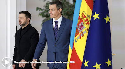 SANCHEZ POR LA PAZ: 1000 MILLONES EN APOYO MILITAR A ZELENSKI