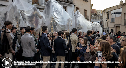 LA SEMANA SANTA DE SAGUNTO YA NO ES DE INTERES… NO DEJAN PARTICIPAR A LAS MUJERES