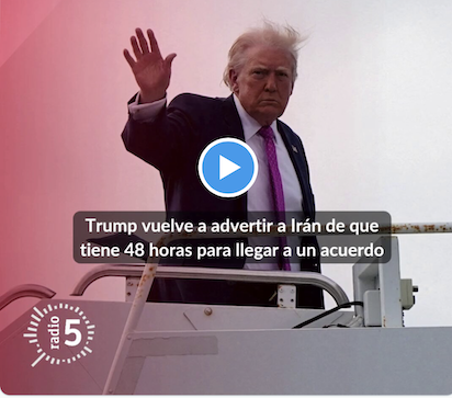 IRAN: TRUMP AMENAZA, TODOS BUSCAN A LOS PILOTOS DERRIBADOS Y SE ALCANZA UNA CENTRAL NUCLEAR IRANÍ