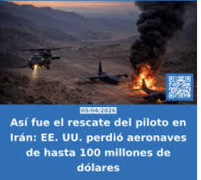 TRUMP: RESCATE A LO “RAMBO” DEL PILOTO PERDIDO