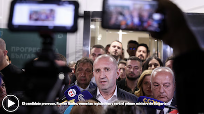 SE FUE ORBAN EN HUNGRIA Y VIENE RADEV EN BULGARIA