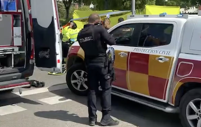 VALLECAS-MADRID: GUERRA DE BANDAS EN PLENA CALLE