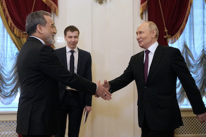 IRÁN: AHORA SE VA A HABLAR CON PUTIN DE PAZ… RARO ¿NO?