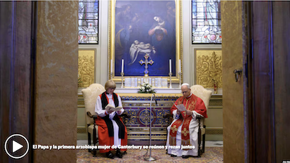 EL PAPA: SUPERAR DIFERENCIAS CON LOS PROTESTANTES. NOS ALEGRAMOS